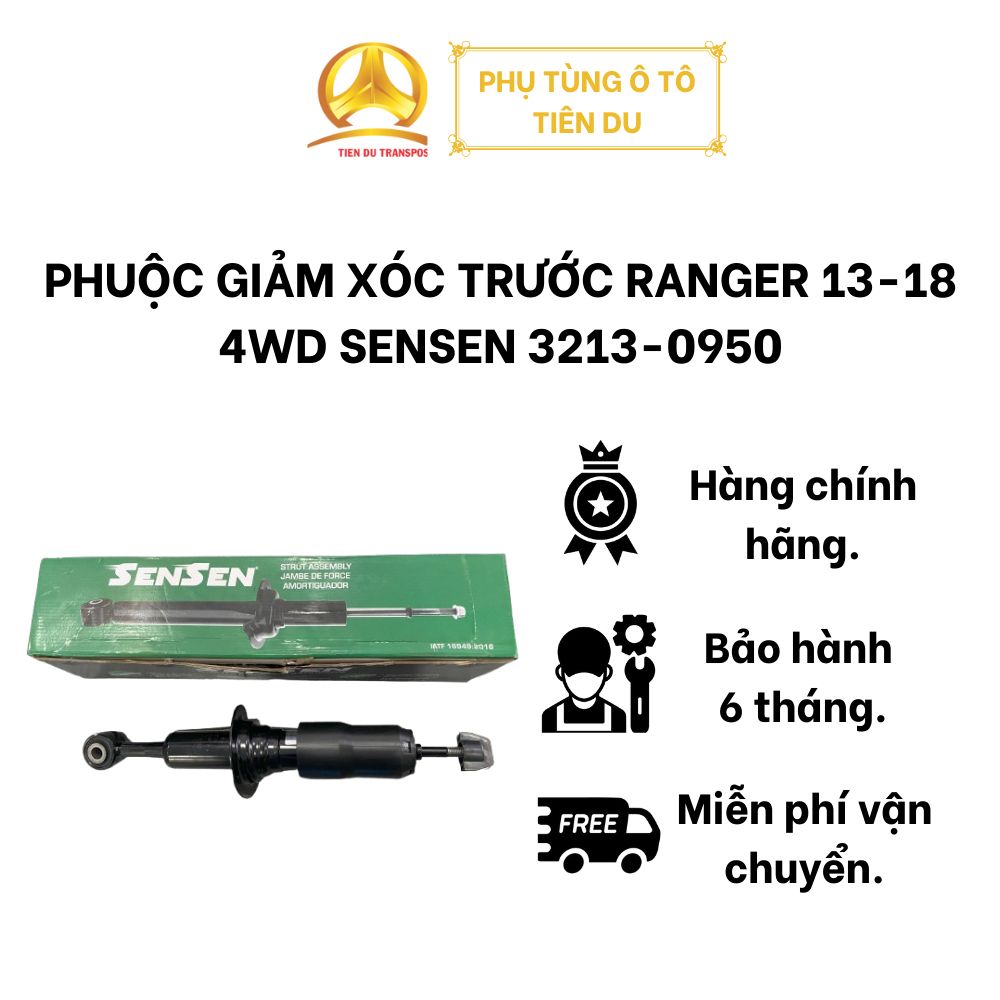  PHUỘC GIẢM XÓC TRƯỚC RANGER 13-18 4WD SENSEN 3213-0950 