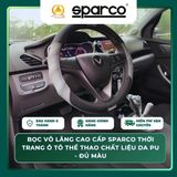  Bọc Da Vô Lăng Ô Tô Sparco Thể Thaoloại tốt bám tay thiết kế đẹp mắt chất liệu da PU 