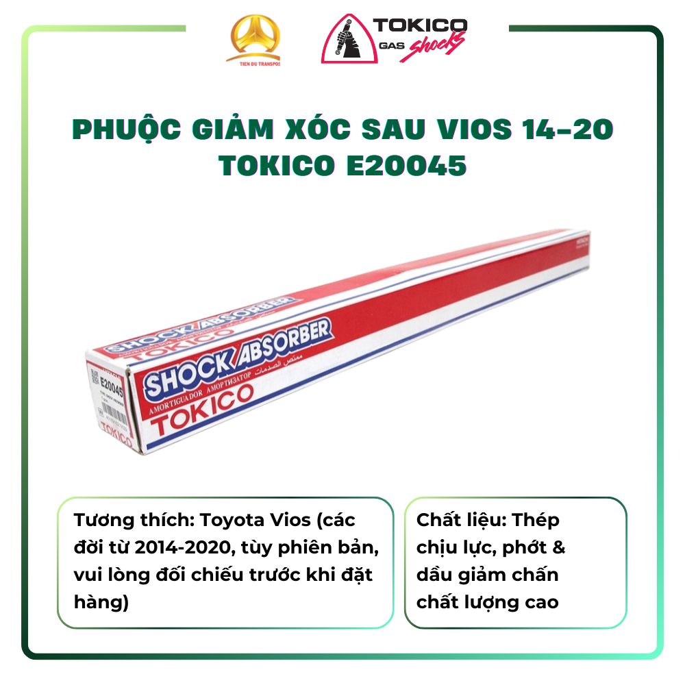  PHUỘC GIẢM XÓC SAU VIOS 14-20 TOKICO E20045 