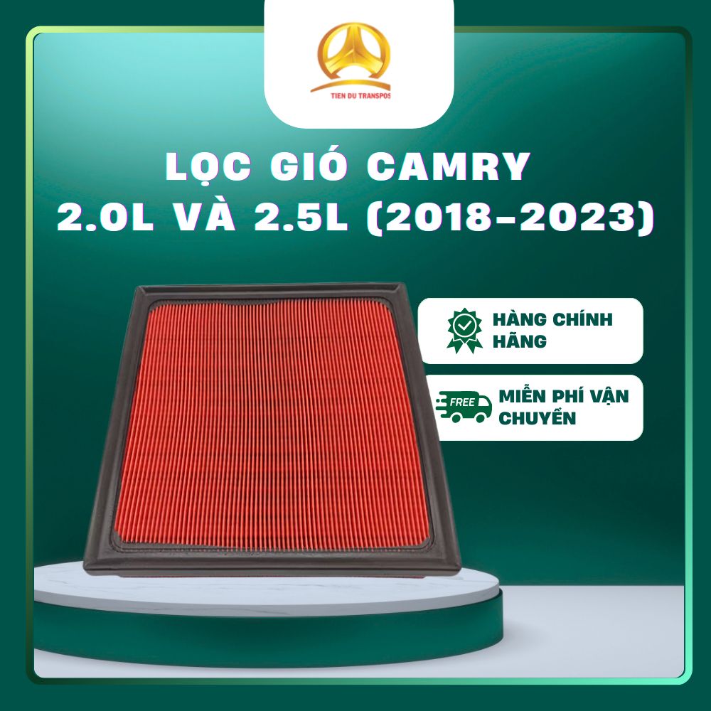  Lọc Gió Động Cơ Toyota Camry 17801-25020 Chính Hãng – Air Filter Camry 2.0 / 2.5 2018-2023 