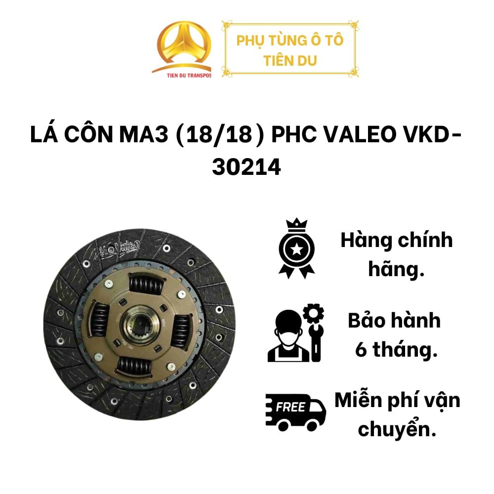  LÁ CÔN MA3 (18/18) PHC VALEO VKD-30214 