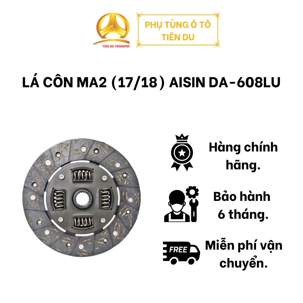  LÁ CÔN MA2 (17/18) AISIN DA-608LU 