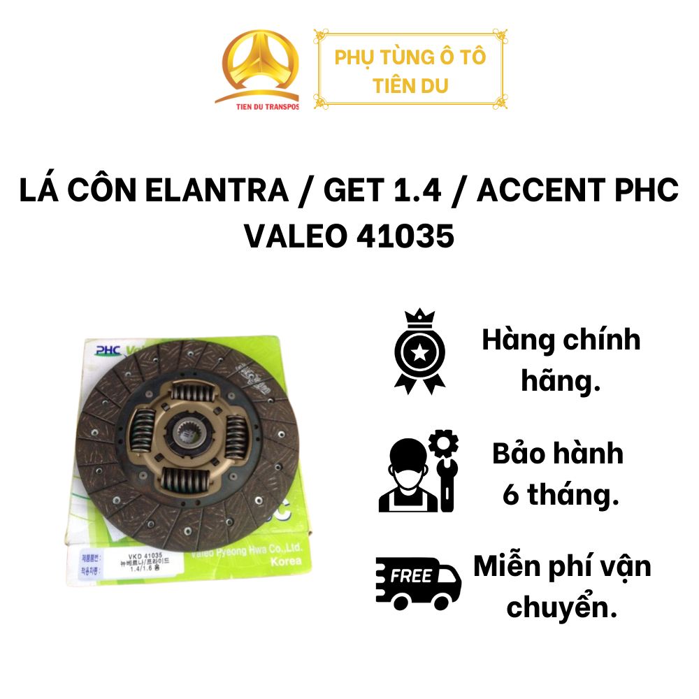  LÁ CÔN ELANTRA / GET 1.4 / ACCENT PHC VALEO 41035 