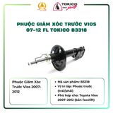  PHUỘC GIẢM XÓC TRƯỚC VIOS 07-12 FL TOKICO B3318 