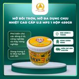  Mỡ Bôi Trơn Đa Dụng Chịu Nhiệt Cao Cấp U.S MP3 – Lithium Grease 450g – Chống Oxy Hóa, Chịu Tải Nặng 