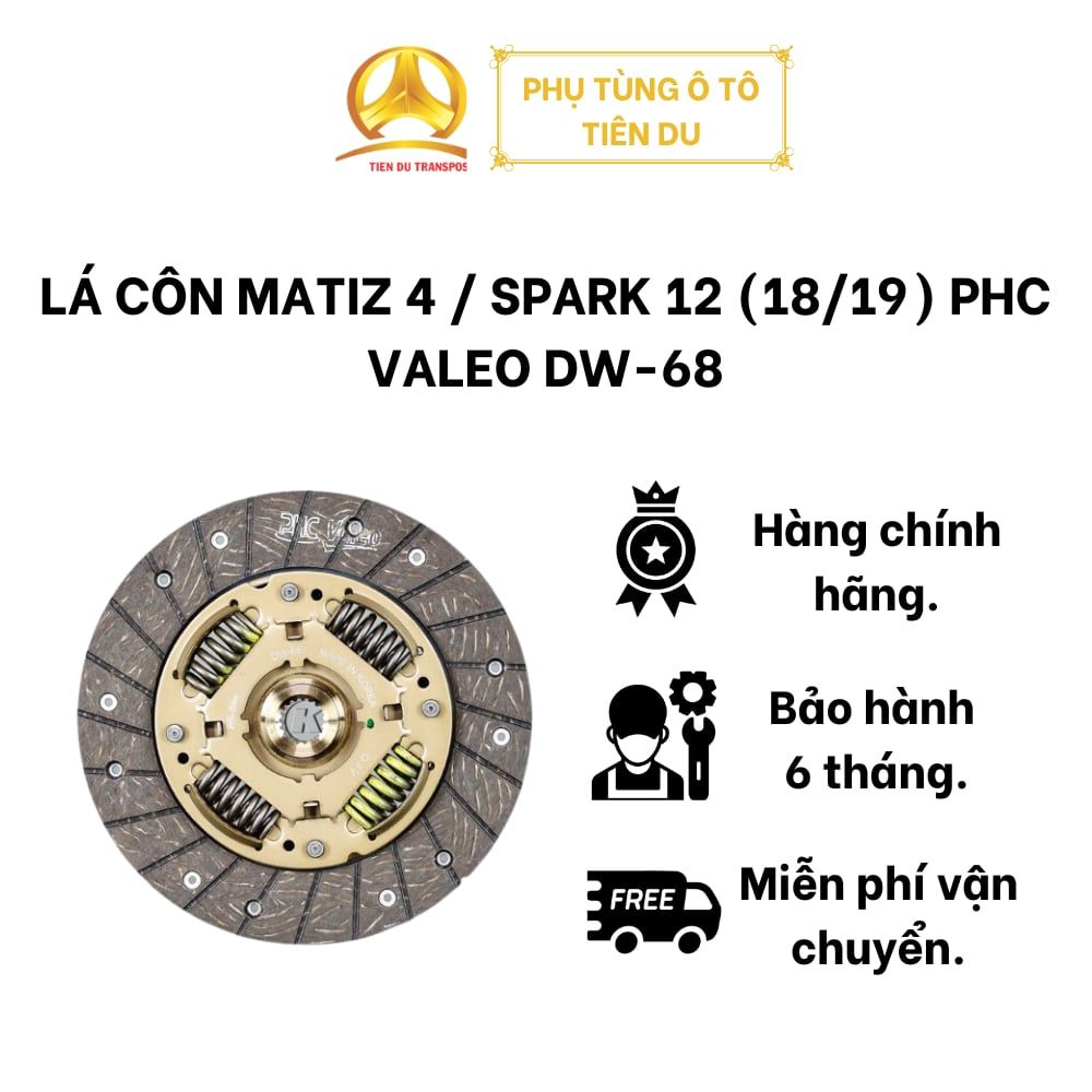  LÁ CÔN MATIZ 4 / SPARK 12 (18/19) PHC VALEO DW-68 