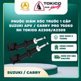  PHUỘC GIẢM XÓC TRƯỚC 1 CẶP SUZUKI APV / CARRY PRO 750KG LH TOKICO A2308/A2309 