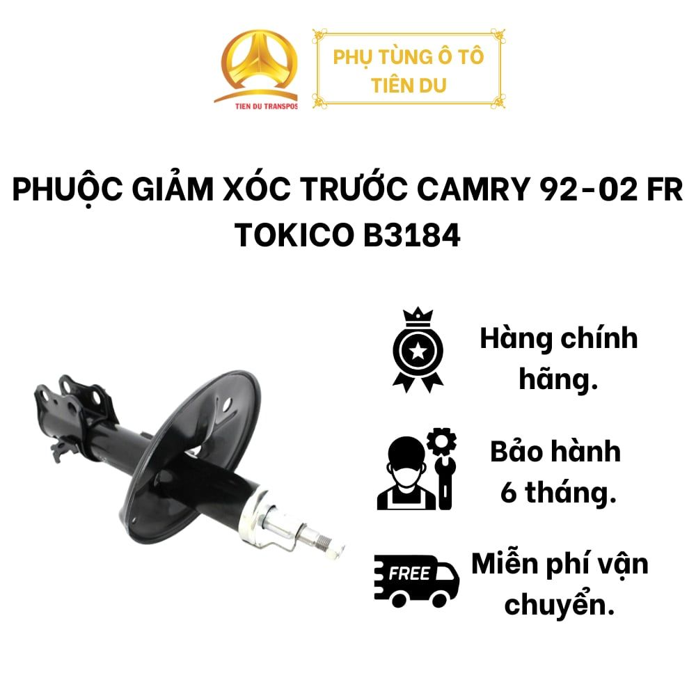  PHUỘC GIẢM XÓC TRƯỚC CAMRY 92-02 FR TOKICO B3184 
