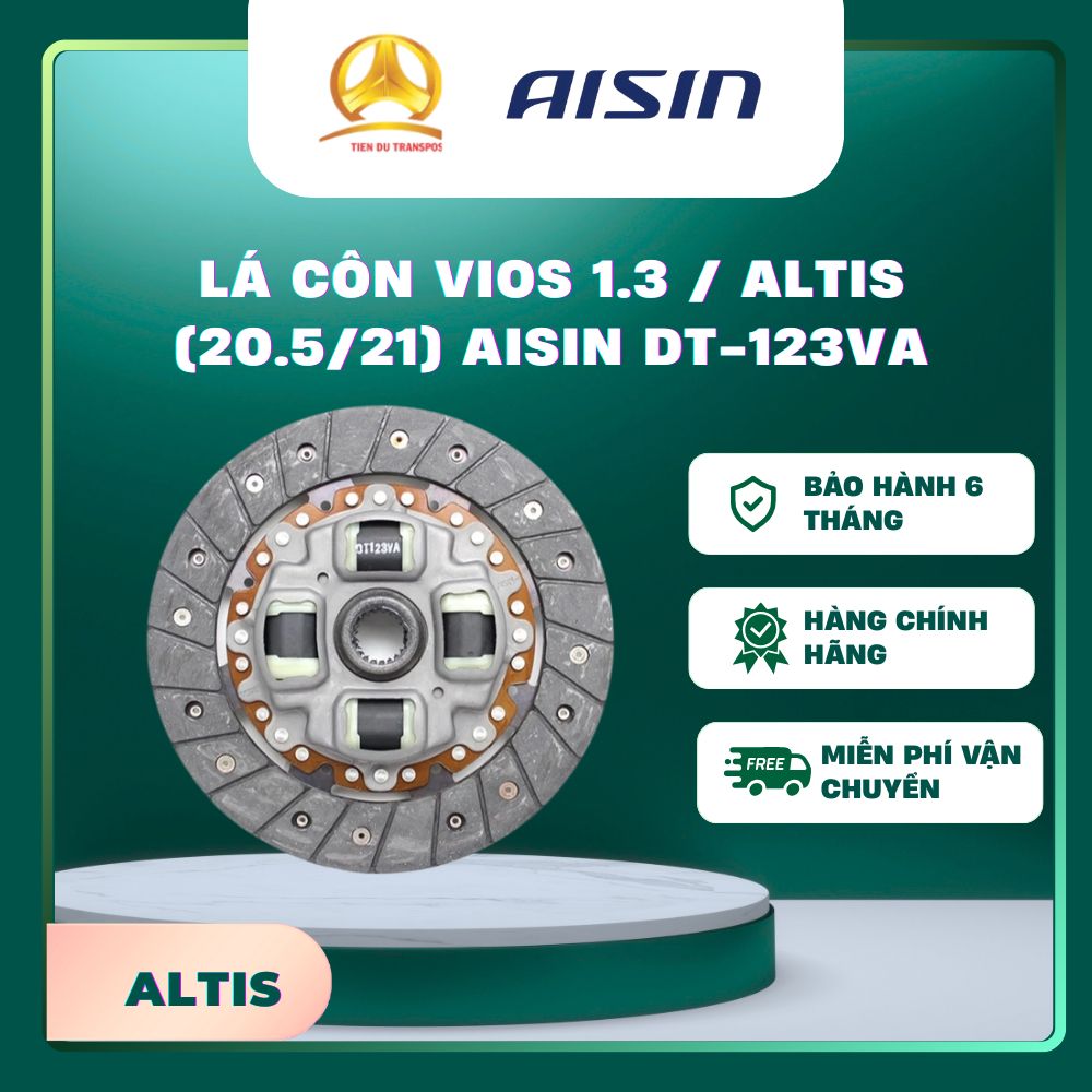  LÁ CÔN VIOS 1.3 / ALTIS (20.5/21) AISIN DT-123VA 