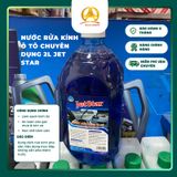  Nước Rửa Kính Ô Tô Jetstar 2L Sao Đỏ Chính Hãng  – Làm Sạch Kính Lái, Bảo Vệ Gạt Mưa 