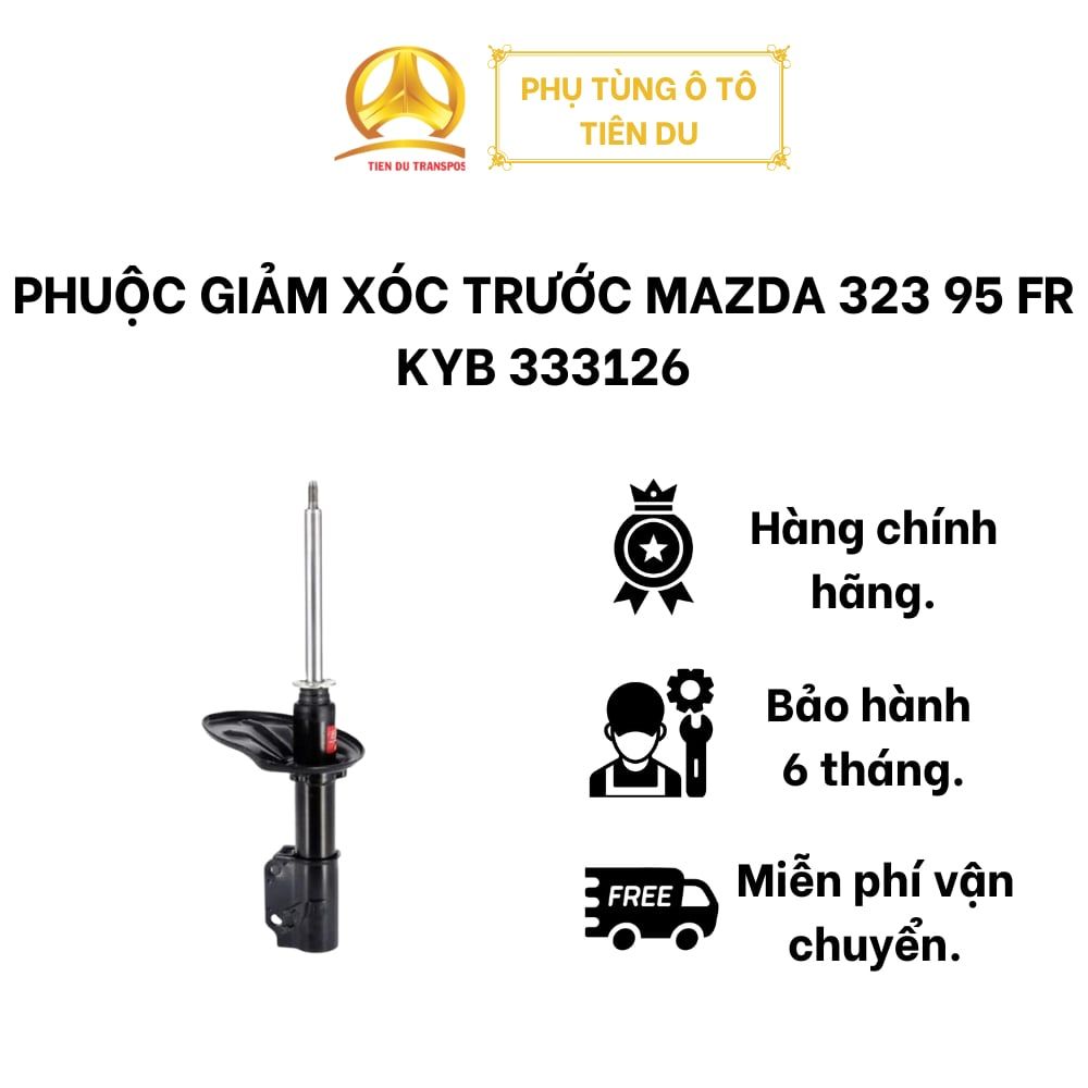  PHUỘC GIẢM XÓC TRƯỚC MAZDA 323 95 FR KYB 333126 