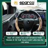  Bọc Da Vô Lăng Ô Tô Sparco Thể Thaoloại tốt bám tay thiết kế đẹp mắt chất liệu da PU 