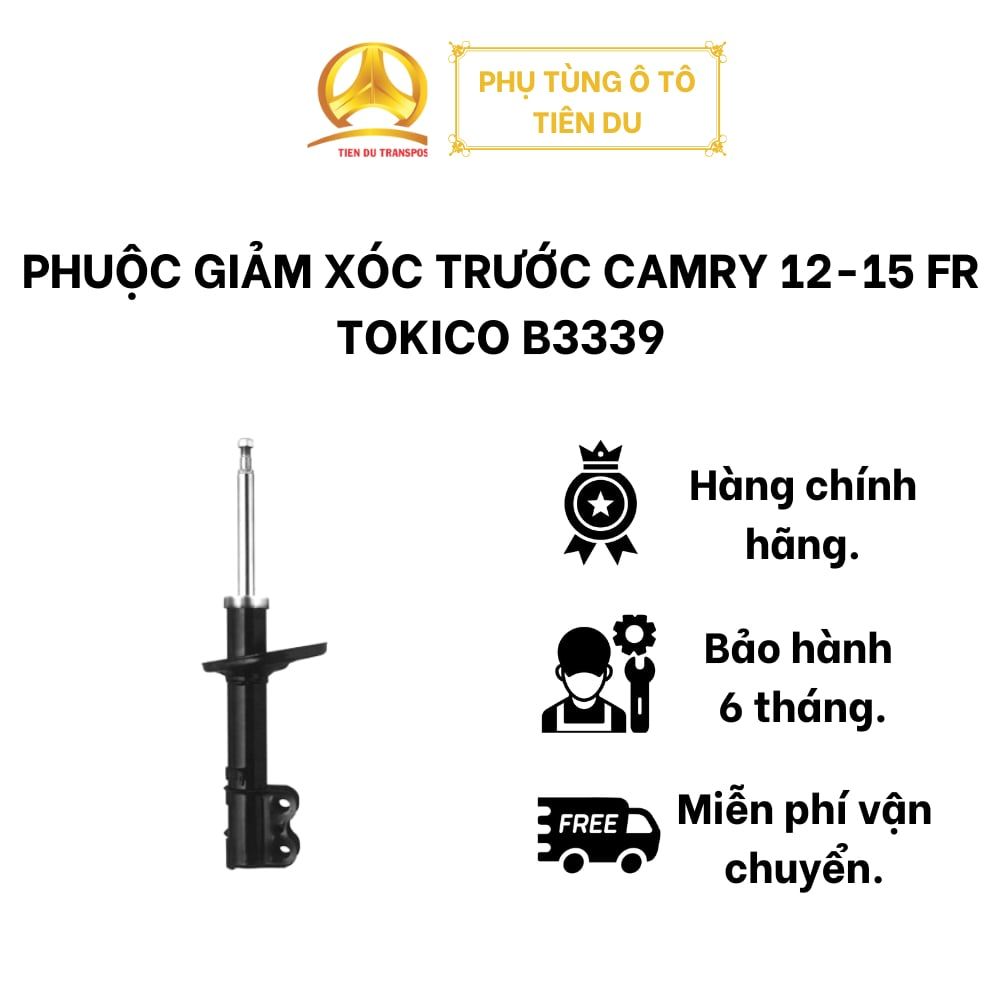  PHUỘC GIẢM XÓC TRƯỚC CAMRY 12-15 FR TOKICO B3339 