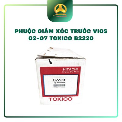  PHUỘC GIẢM XÓC TRƯỚC VIOS 02-07 TOKICO B2220 