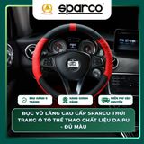  Bọc Da Vô Lăng Ô Tô Sparco Thể Thaoloại tốt bám tay thiết kế đẹp mắt chất liệu da PU 