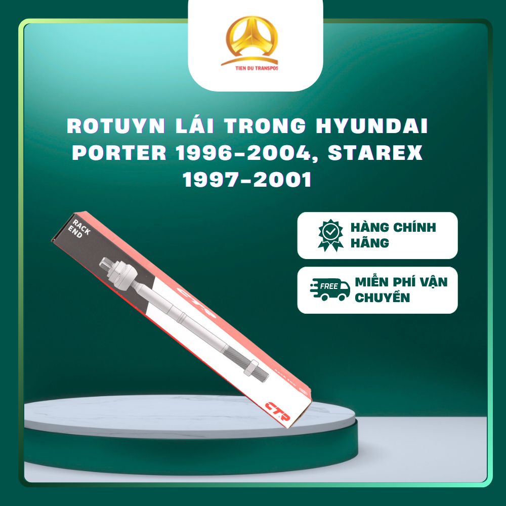  Rotuyn Lái Trong Hyundai Porter 1996–2004 / Starex 1997–2001 – CRKH-4 – Inner Tie Rod Chính Hãng 