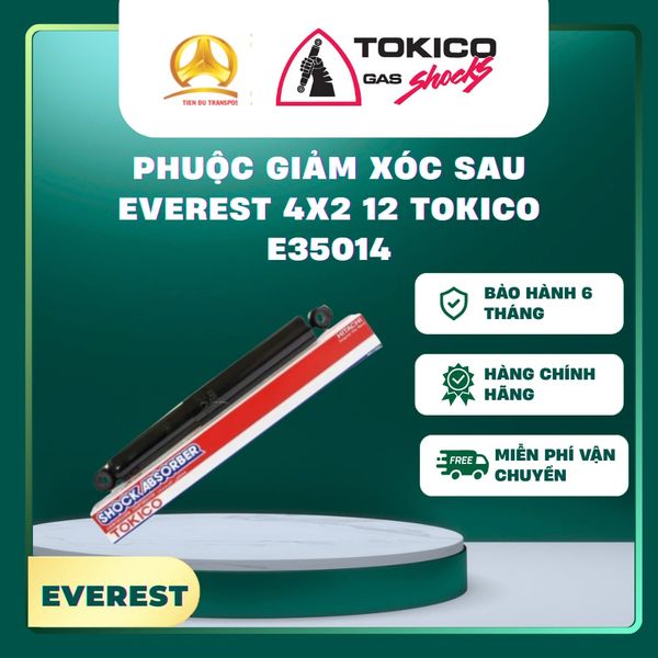  PHUỘC GIẢM XÓC SAU EVEREST 4X2 12 TOKICO E35014 