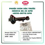  Phuộc Giảm Xóc Trước Toyota Innova 2006–2022 APM 48510-0K710 Chính Hãng – Phuộc Nhún Trước Êm Ái, Bền Bỉ 
