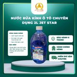  Nước Rửa Kính Ô Tô Jetstar 2L Sao Đỏ Chính Hãng  – Làm Sạch Kính Lái, Bảo Vệ Gạt Mưa 