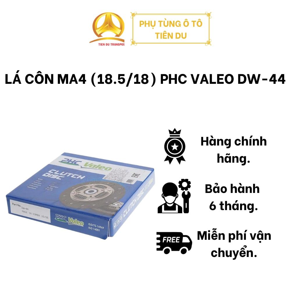  LÁ CÔN MA4 (18.5/18) PHC VALEO DW-44 