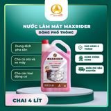  NƯỚC LÀM MÁT MAXRIDER 4L – BẢO VỆ ĐỘNG CƠ TOÀN DIỆN  Dung dịch làm mát Maxrider Coolant là lựa chọn an toàn và hiệu qu 