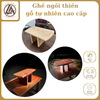 Ghế thiền gỗ tự nhiên – cao cấp, bền đẹp | Óc chó & Tần bì nhập khẩu