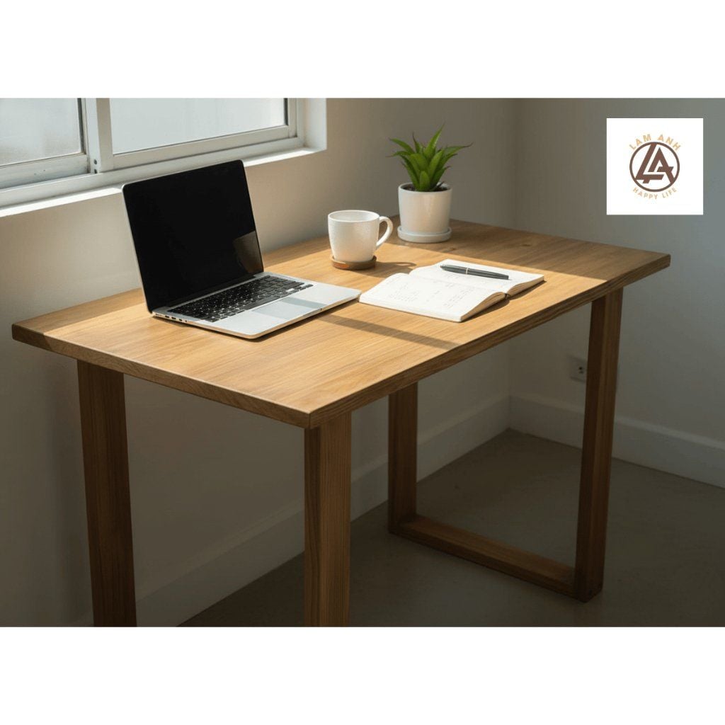 (Màu mới) Bàn gỗ thông – Chống thấm, chống trầy