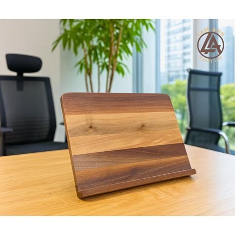  Giá đỡ gỗ óc chó – iPad, tablet, đọc sách – Cao cấp & sang trọng 