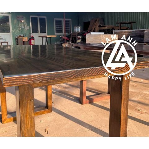  Bàn làm việc, gaming, học tập bằng gỗ Thông Mỹ tự nhiên Dày36xRộng600xDài1200xCao750 