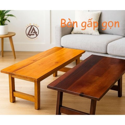  Bàn gỗ Poplar nhập khẩu – Gấp gọn tiện lợi, chắc chắn & cao cấp 