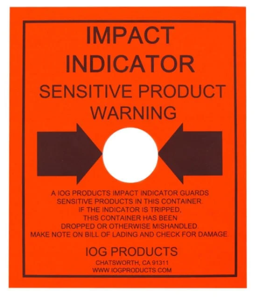  Chỉ Báo Tác Động (Chỉ Báo Va Chạm) (Protect-A-Pak) 