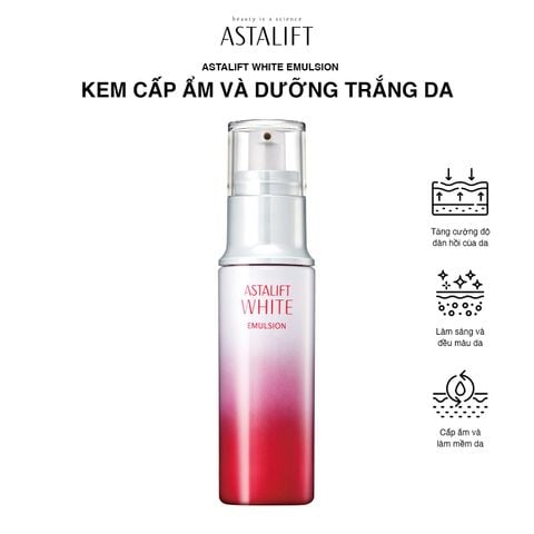 Kem cấp ẩm và dưỡng trắng da ASTALIFT WHITE EMULSION (Chai 100ML)
