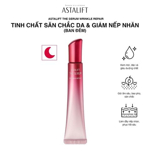 Tinh chất săn chắc da & giảm nếp nhăn (ban đêm) ASTALIFT THE SERUM WRINKLE REPAIR (Tuýp 18G)