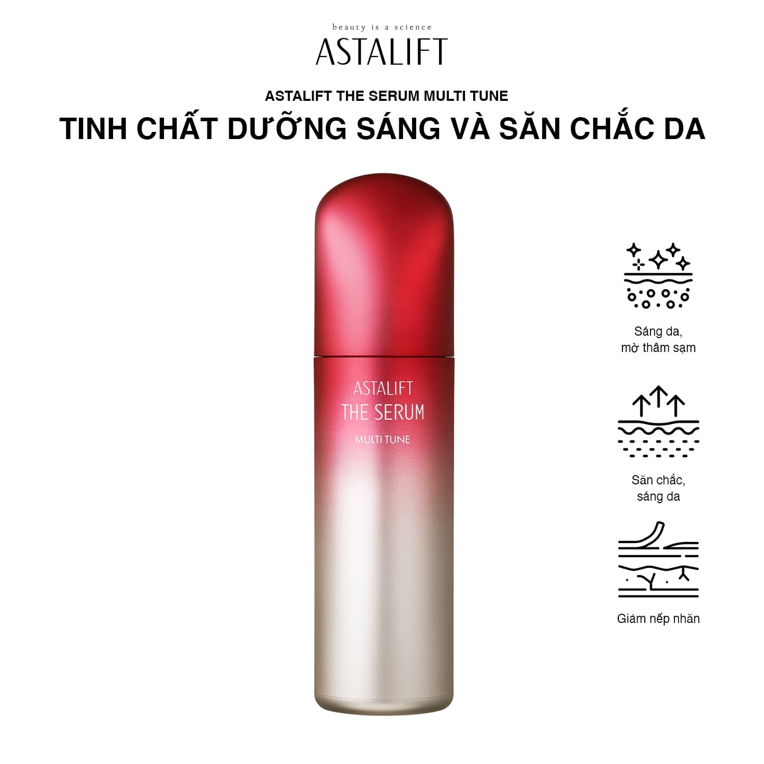 Tinh chất dưỡng sáng và săn chắc da ASTALIFT THE SERUM MULTI TUNE (Chai 40ML)