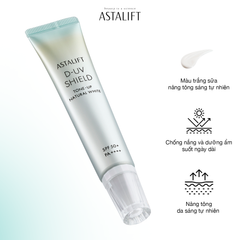 Kem chống nắng phổ rộng nâng tông sáng tự nhiên ASTALIFT D-UV SHIELD TONE-UP NATURAL WHITE (Tuýp 30G)
