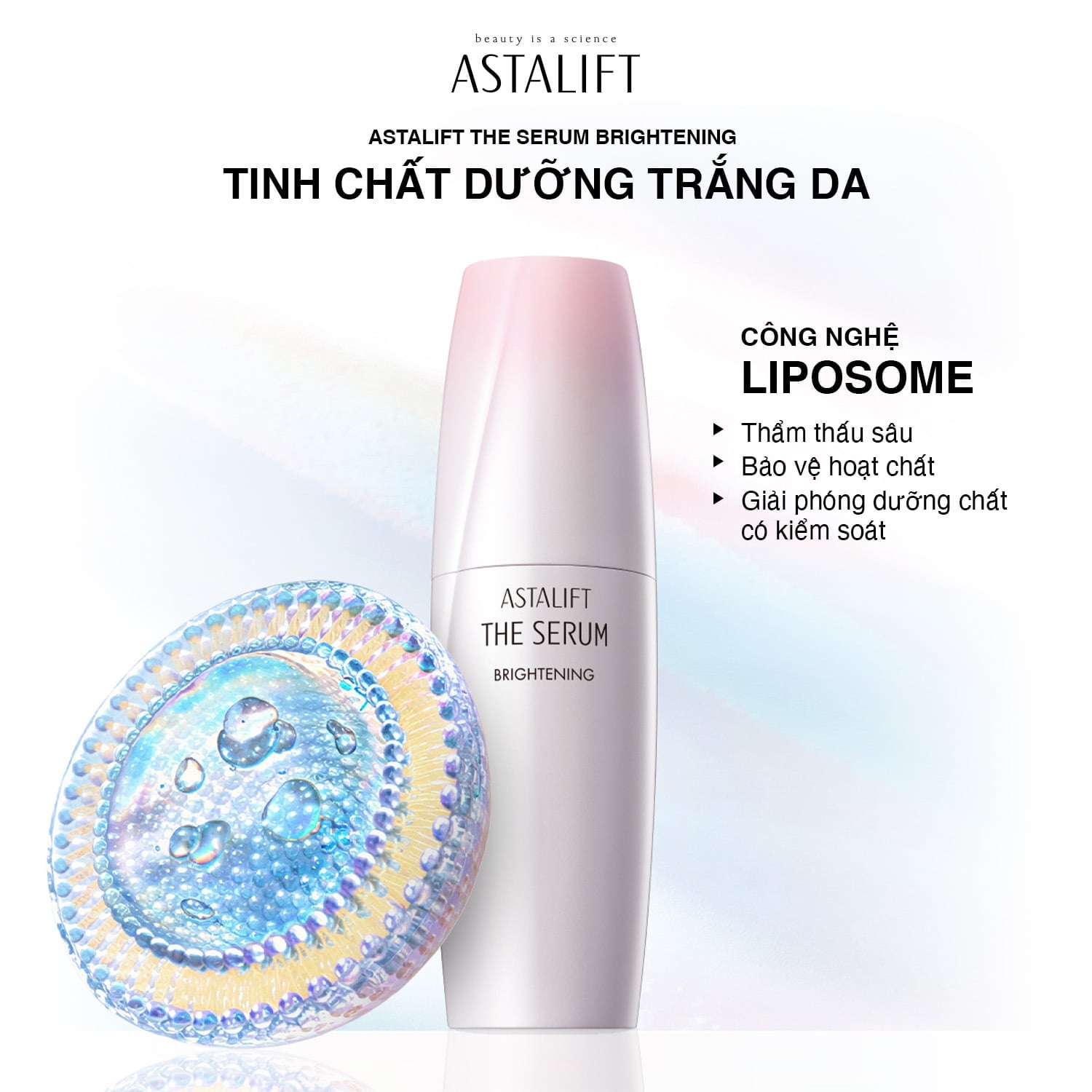 Tinh chất dưỡng trắng da ASTALIFT THE SERUM BRIGHTENING (Chai 40ML)
