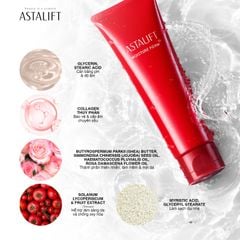 Sữa rửa mặt dịu nhẹ & dưỡng ẩm ASTALIFT MOISTURE FOAM (Tuýp 100G)