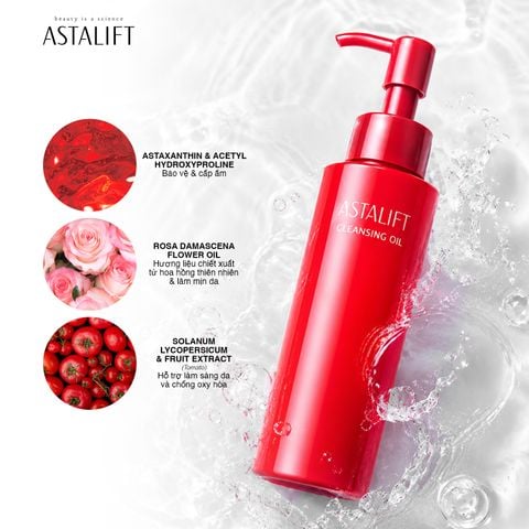 Dầu tẩy trang làm sạch và mềm da ASTALIFT CLEANSING OIL (Chai 120ML)