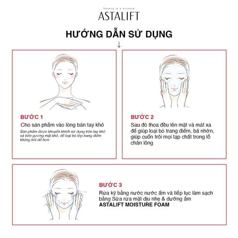 Dầu tẩy trang làm sạch và mềm da ASTALIFT CLEANSING OIL (Chai 120ML)