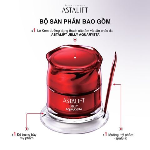Kem dưỡng dạng thạch cấp ẩm và săn chắc da ASTALIFT JELLY AQUARYSTA (Lọ 40G)