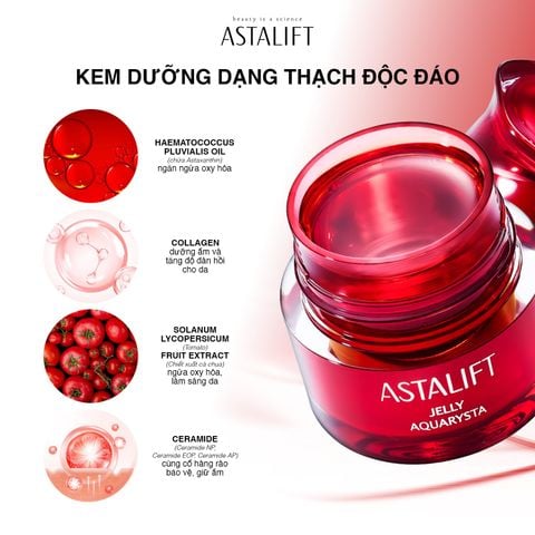 Serum cấp ẩm và phục hồi Astalift Jelly Aquarysta (lọ 60G)