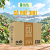  [THÙNG - TÚI] CÀ PHÊ HÒA TAN 3IN1 - Thùng 24 hộp x 18 gói x 16g 