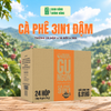  [THÙNG - HỘP] CÀ PHÊ HÒA TAN 3IN1 ĐẬM - Thùng 24 hộp x 18 gói x 16g 