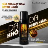  Sửa rửa mặt tạo bọt dành cho da dầu mụn (nam) - Ocedon Astro Wash (150ml)- Dành Cho Da Dầu Mụn Với Tea Tree Oil & Menthol Tự Nhiên 