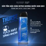  Sữa tắm gội cho nam giới yêu vân động Ocedon - Core Active (400ml) 