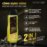  Combo Core Astro – Bộ đôi sữa tắm & sữa rửa mặt nam Ocedon (Core Active 400ml - Astro Wash 150ml) 