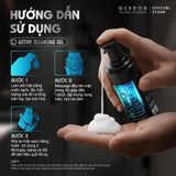  Combo Core Astro – Bộ đôi sữa tắm & sữa rửa mặt nam Ocedon (Core Active 400ml - Astro Wash 150ml) 