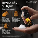  Sửa rửa mặt tạo bọt dành cho da dầu mụn (nam) - Ocedon Astro Wash (150ml)- Dành Cho Da Dầu Mụn Với Tea Tree Oil & Menthol Tự Nhiên 