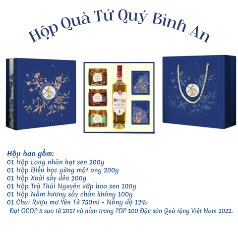 Hộp Quà Tứ Quý Bình An