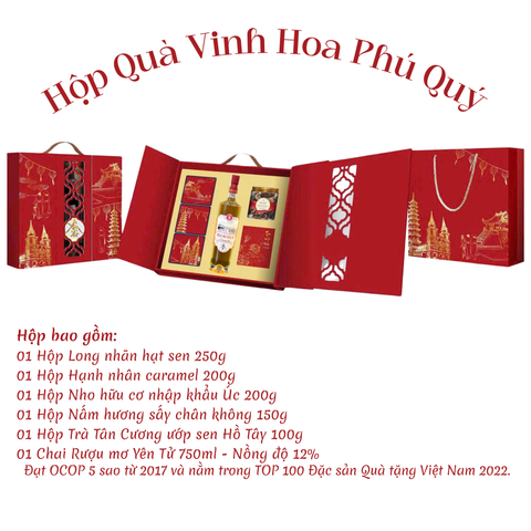 Hộp Quà Vinh Hoa Phú Quý